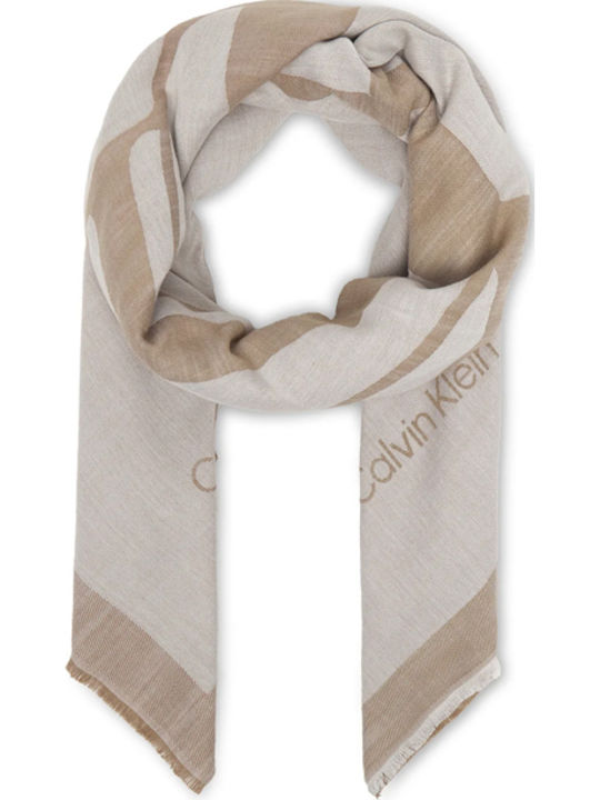 Calvin Klein Women's Scarf White