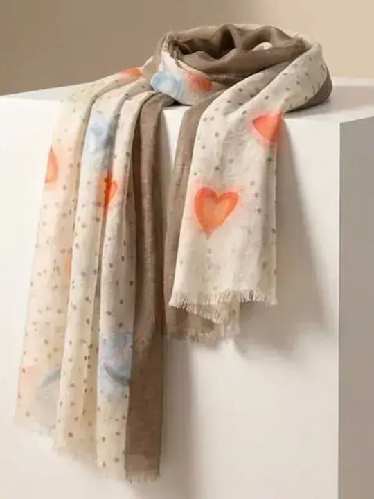 Verde Women's Shawl Beige
