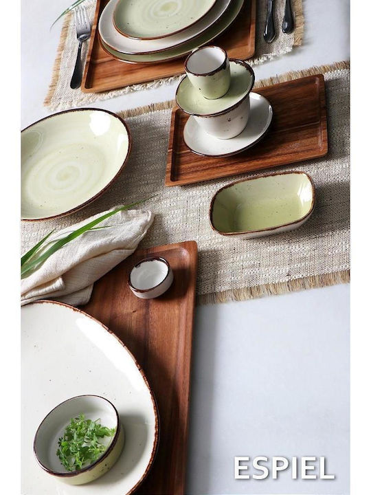 Cup Saucer Cappuccino Porcelain 220ml Terra Cream Espiel Tlk111k6 Set 6 Pieces Material Porcelain Cream Espiel Tlk111k6