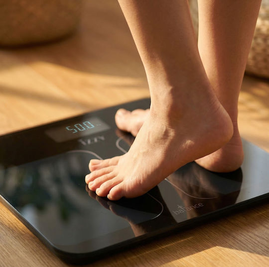 Izzy Balance Digital Bathroom Scale Black