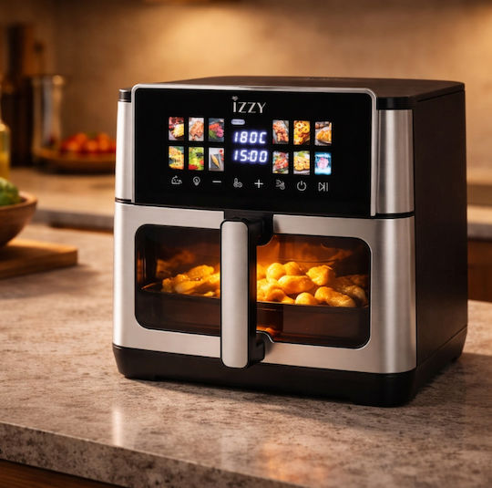 Izzy IZ-8271 Heißluftfritteuse 10lt Schwarz