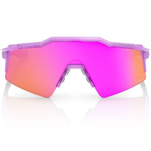 100% Cycling Glasses Speedcraft Sl with Pink Frame and Mirror Photochromic Lenses