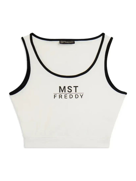 Women's White Sports Bra