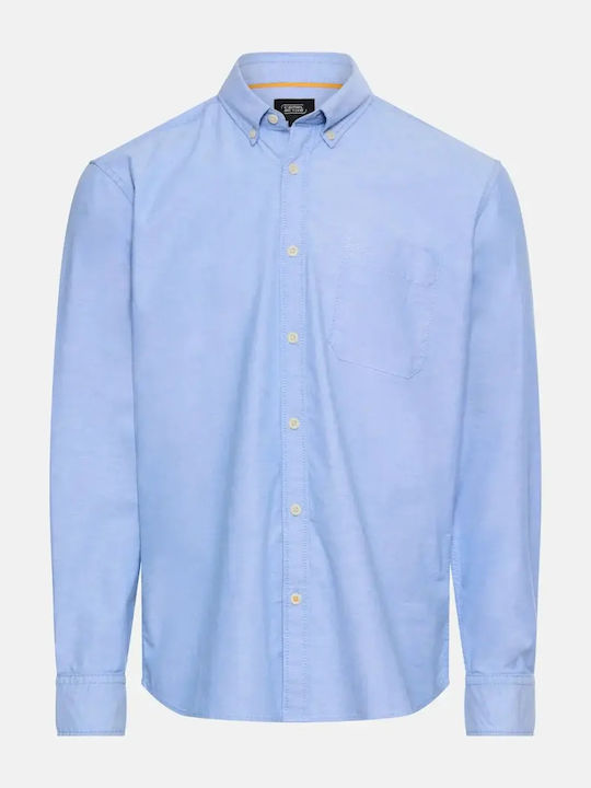 Short Sleeve Shirt in Regular Fit Blue