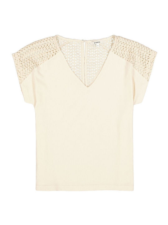 Women's Beige T-shirt