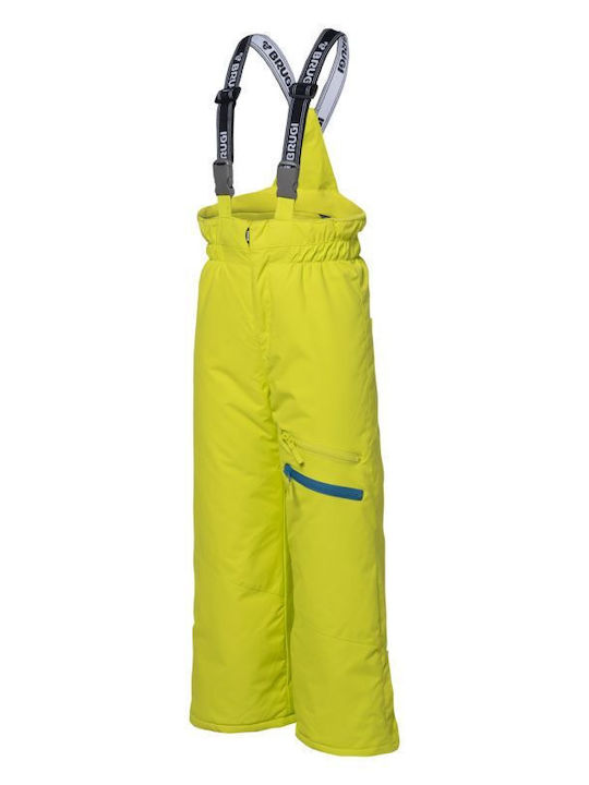 Brugi 92800621503 Kids Ski & Snowboard Trousers Yellow