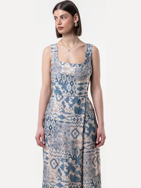 Women’s Light Blue One-piece Jumpsuit