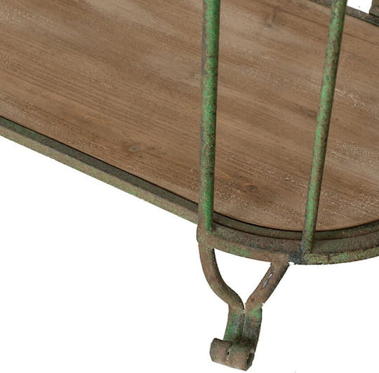 Vector Green Bookcase 120x42x203cm
