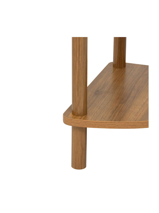 Corner Bookcase Come Beige 34x34x76.5cm