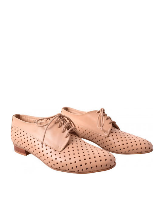 Women's Oxfords in Beige Colour