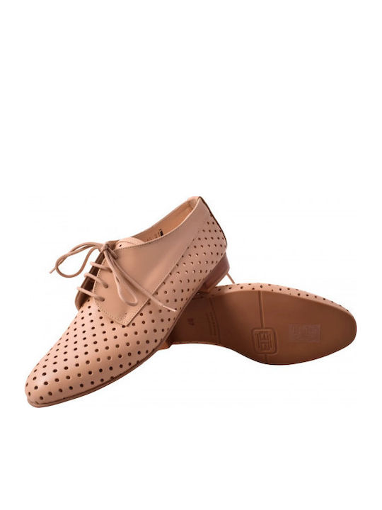Women's Oxfords in Beige Colour