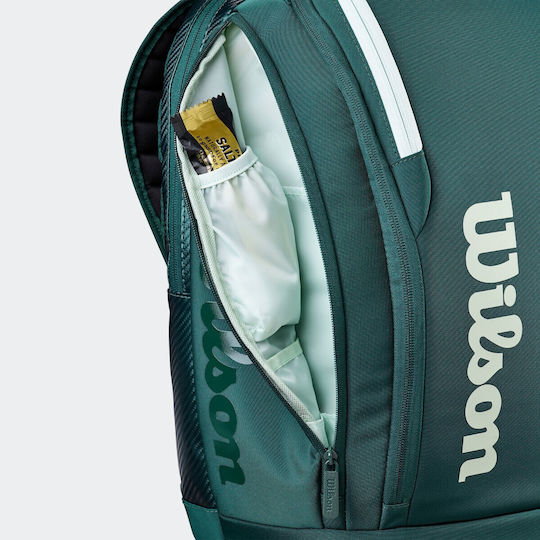 Wilson Super Tour Blade Tennis Backpack 2 Rackets Green