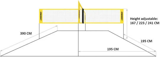 Crossnet Ultimate Bundle Set SM-CN-111-Yellow Black