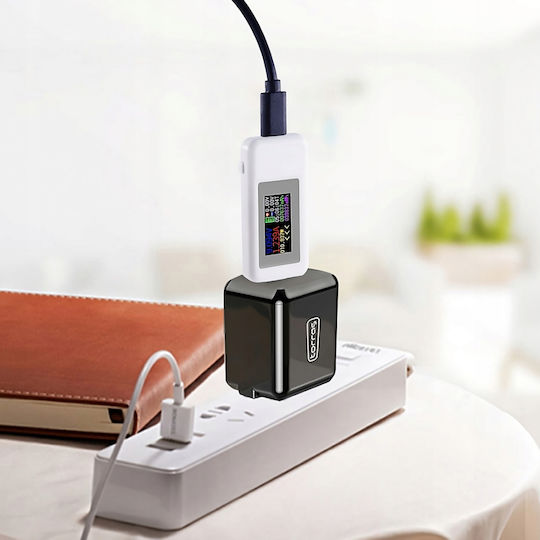 Zola Tester Digital Usb Volmetru Ampermetru 4-30v 0-5.1 A Metru Încărcare Ecran Lcd Alb