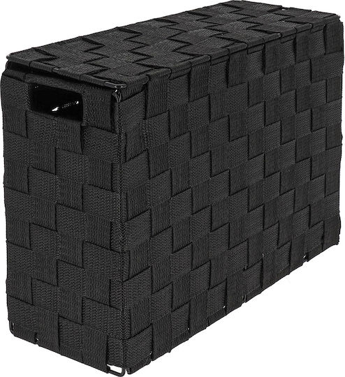 Καλάθι Αποθήκευσης 35x13.5x25 T-d Black 84232103 35x13.5x25 Polyester Μεταλλικό