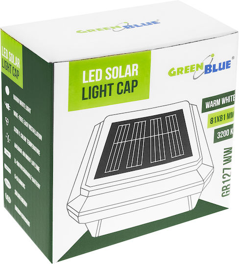 Green Blue Ηλιακό Φωτιστικό 7lm 8x8εκ.