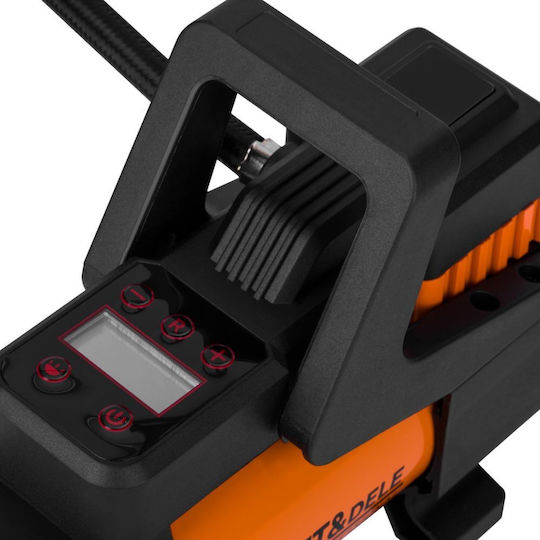 Kraft & Dele Compresor Auto 200PSI Cu Cablu Bricheta 12V