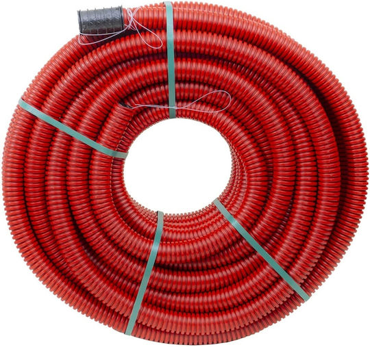 Flexible Copex Tube 40mm 50m 450n Resistance Red Cable Protection