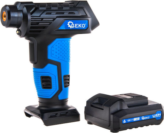 Geko Τρόμπα Αυτοκινήτου 150PSI Επαναφορτιζόμενη με Μπαταρία 12V