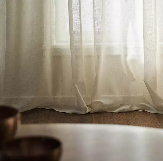 Gofis Home With Pencil Pleat Beige 140x295cm Gofis Home With Pencil Pleat Beige 140x295cm