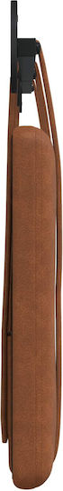 vidaXL Leder Kopfstütze für Betten Braune 170x55cm