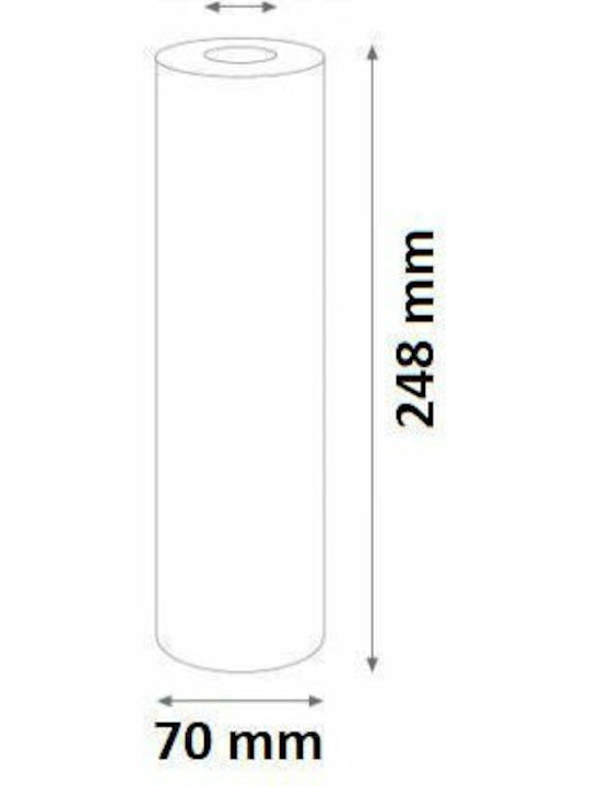 Matrikx Countertop and Under Sink Water Filter Replacement made of Activated Carbon 10" CTO 5 μm
