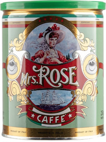 Mrs Rose Καφές Espresso Arabica σε Κόκκους σε Κουτί 250gr