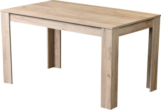 Itaka Τραπεζαρίας Δρυς 135x80x75εκ. Itaka Τραπεζαρίας Δρυς 135x80x75εκ.