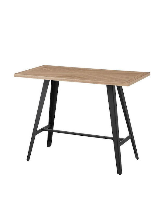 1564 Table Bar Wooden Sonoma 140x70x105cm