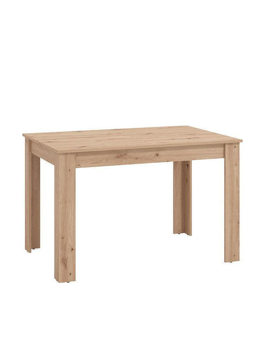 Hamar Маса За Трапезария Разтегателна Дървена Artisan 120(+40)x80x77см