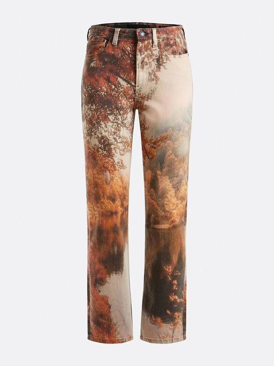 High Rise Women's Jean Pants in Slim Fit