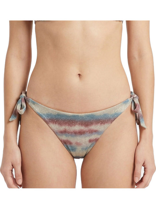 Women's Bikini Triangle Tie-dye Tan