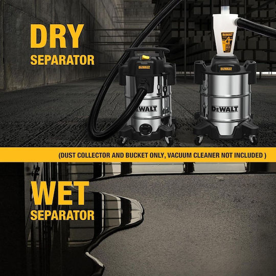 Dewalt Dxvcs003 Cyclonic Dust Separator Stainless Steel Bin 38L