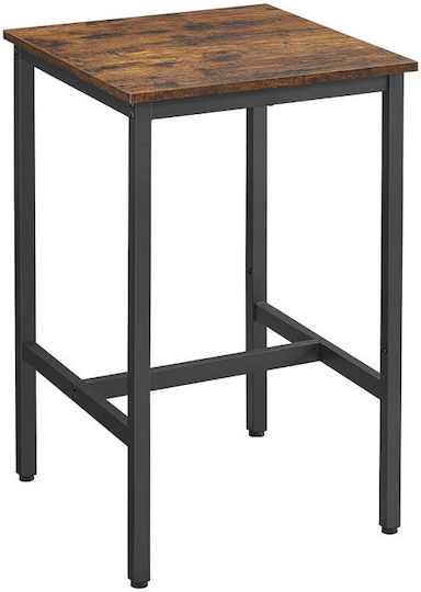 Square Metal Bar Table 60x60x92cm