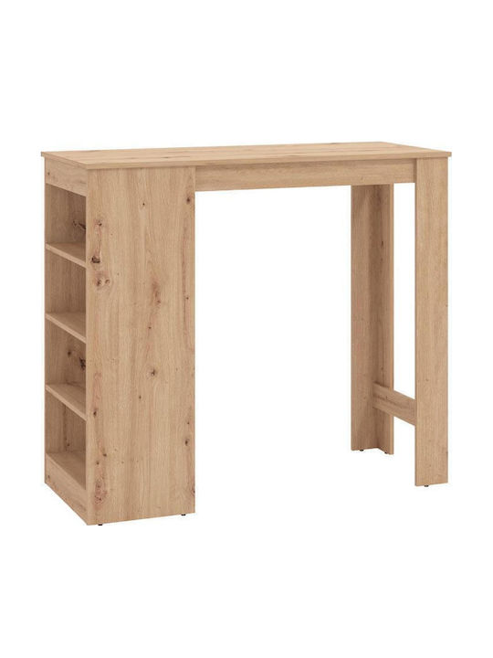 Valence Τραπέζι Μπαρ Ξύλινο Δρυς 120x60x105εκ.
