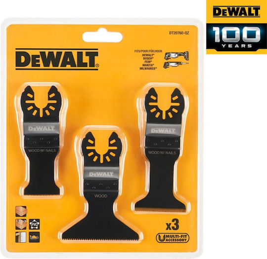 DEWALT Multitool Blades 3pcs DT20760