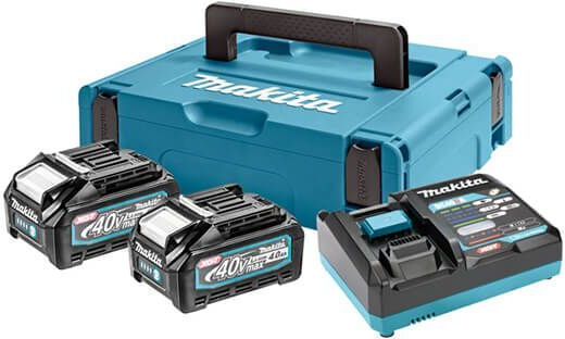 Makita Set 2 Baterii Unelte Litiu 40V Capacitate 4Ah cu Încărcător