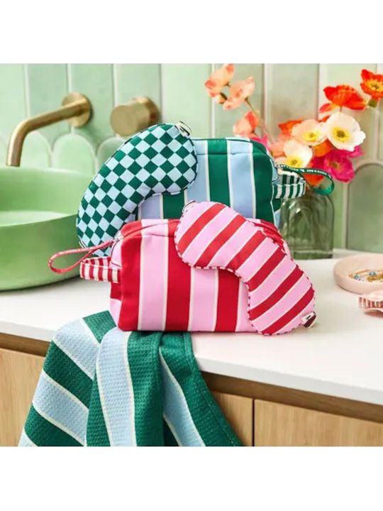 Dock & Bay Toiletry Bag 100% Recyclable Materials Waterproof Lining Cherry Bomb Girl