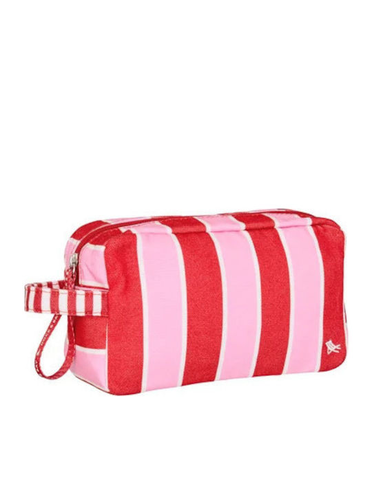 Dock & Bay Toiletry Bag 100% Recyclable Materials Waterproof Lining Cherry Bomb Girl