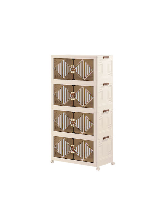 Vesta Büroaufbewahrungsschublade und -schrank Kunststoff 70x41x151cm