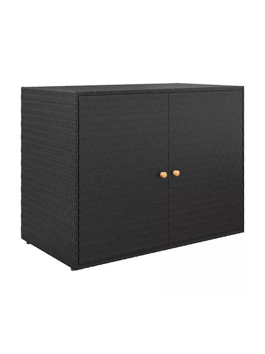 Zweiflügeliger Schrank Kunststoff 100x55.5x80cm