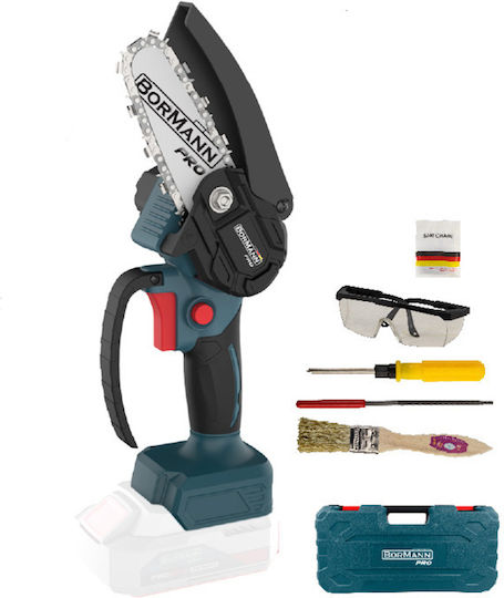 Bormann Κλαδευτικό Αλυσοπρίονο Μπαταρίας Solo Brushless 20V 0.825kg με Λάμα 10cm