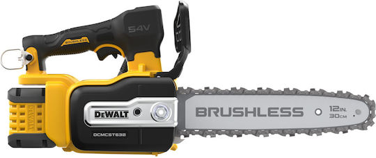 DEWALT Akku-Kettensäge 1x9Ah Bürstenlos 54V 3,1kg mit Klingenlänge 30cm