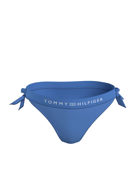 Bikini Slip mit Schnürchen Sky Blue
