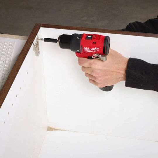 Milwaukee M12 BLPDRC-202C Κρουστικό Δραπανοκατσάβιδο Μπαταρίας Brushless 12V