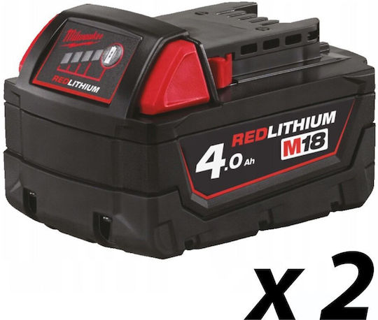 Milwaukee M18 Blidrc402c Brushless 18V Battery Impact Screwdriver 2x4Ah