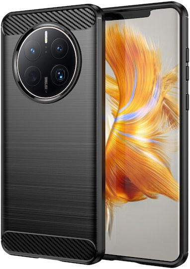 С Пълно Покритие (360°) Силикон 1.8мм Черен Huawei Mate 50 Pro