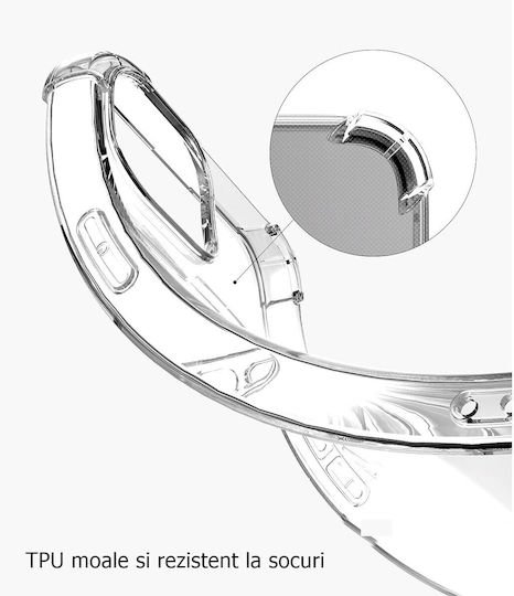 Back Cover Silicon 1.5mm Transparent Pentru iPhone 13 mini Nokia 5.4