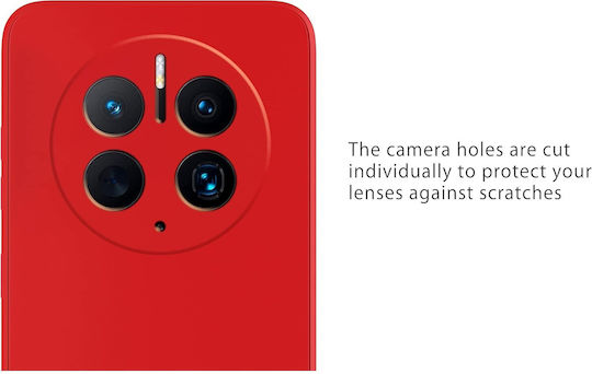 Back Cover Σιλικόνης Κόκκινο (Huawei Mate 50 Pro)
