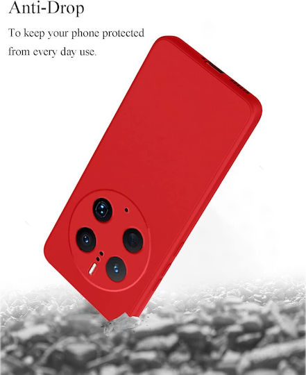 Back Cover Σιλικόνης Κόκκινο (Huawei Mate 50 Pro)